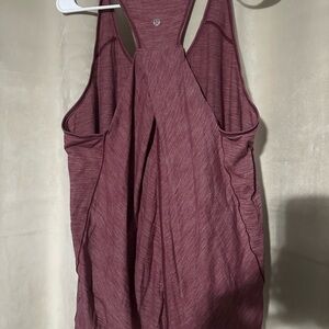 Lululemon Heathered Purple Tank Top